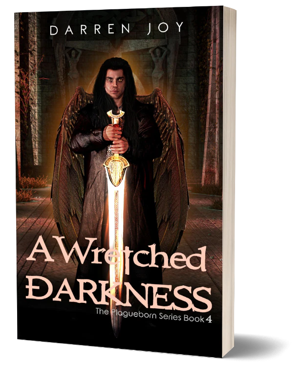 A Wretched Darkness by Darren joy - book cover