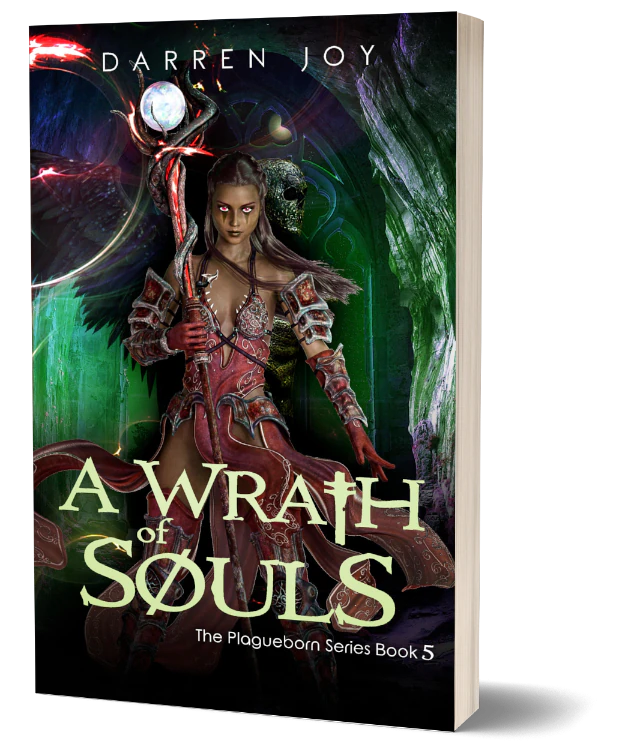 A Wrath of Souls by Darren joy - book cover
