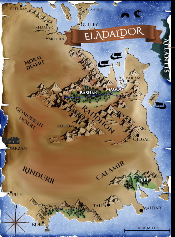 Map of Adalalcas