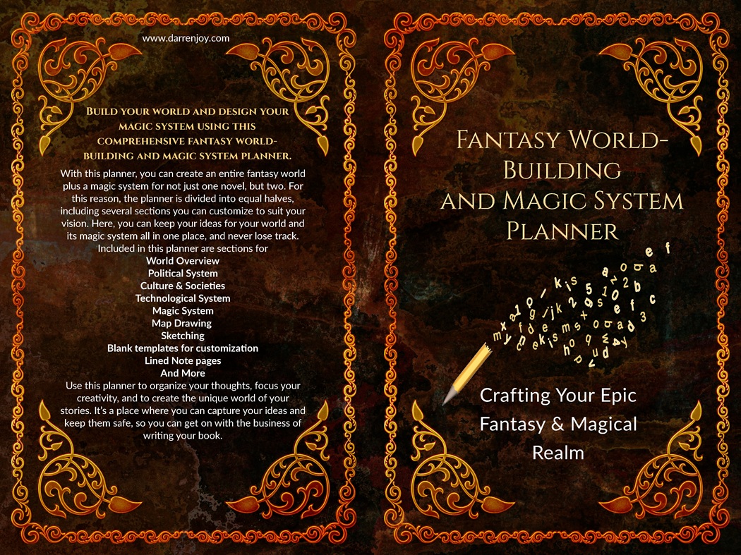 Fantasy World Building Planner Paperback