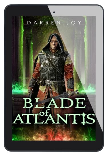 Blade of Atlantis short story cover by Darren Joy